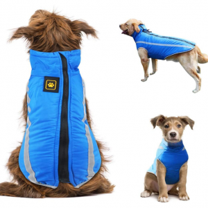 Reflective Waterproof Dog Winter Coat Windproof Warm Winter