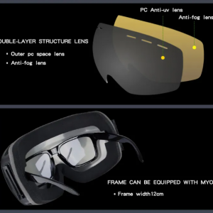 Kids Ski Goggles Anti-Fog Snowboard Goggles - Image 7