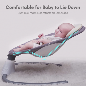 Electric Baby Swing for Infants to Toddler Portable Babies Swing - Image 4