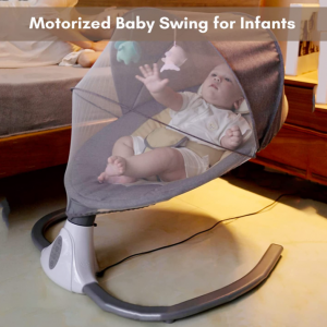 Electric Baby Swing for Infants to Toddler Portable Babies Swing - Image 7