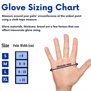 Nitrile Disposable Gloves 100PCS S/L/XL - Image 4