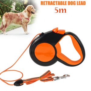 Retractable Dog Leash with Reflective Tape Design 5m - Image 8