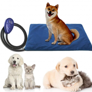 Pet Heating Pad for Dog Cat, Electric Warming Mat