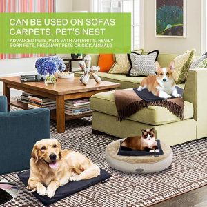 Pet Heating Pad for Dog Cat, Electric Warming Mat - Image 3