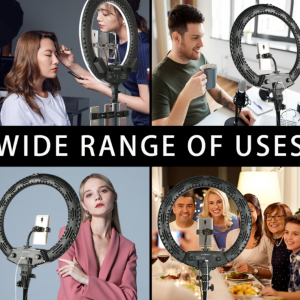 21 Inch Large Ring Light, 21" Selfie Ring Light with 73" Extendable Tripod Stand - Image 3