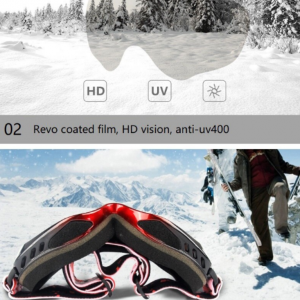 Ski Goggles Anti-fog Snowboard Goggles UV400 - Image 9