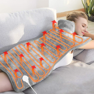 Heating Pad for Neck Shoulders Back, Pain Relief Electric Heating Pad - Image 3
