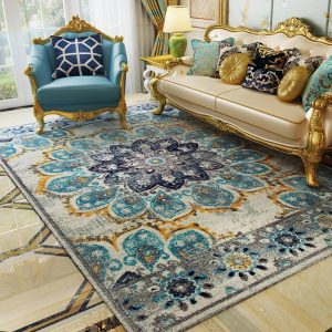 Washable Vintage Area Rug