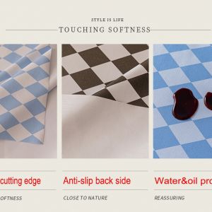 Rectangle Table Cloth, Waterproof Stain Resistant Washable Tablecloth - Image 4