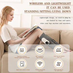 A pair Electric Leg Massager, Leg Massager Calf Air Compression Massager - Image 8