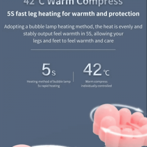 Leg Massager, Calf Foot Therapy Machine, Household Foot and Sole Hot Massager - Image 9
