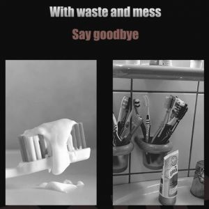 2 Cups Toothbrush Holder - Image 3