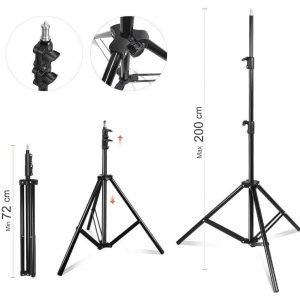 Professional softbox lighting kit, photography light kit 2m 135w - Image 6