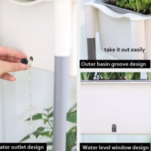 Self Watering Raised Garden Bed Outdoor Planter - Image 4