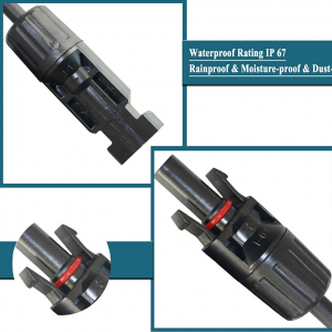 Solar Connectors Y Branch Parallel Adapter Cable 1 to 3 - Image 4