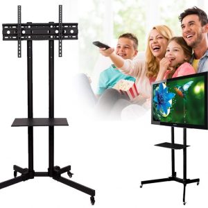 Rolling TV Floor Stand for 32-65” TV - Image 6