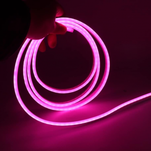 LED Neon Lights Strip Rope Lights Waterproof Neon LED Strip Pink - Image 4