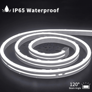 LED Neon Lights Strip Rope Lights Waterproof Neon LED Strip - White - Image 7