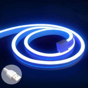 LED Neon Lights Strip Rope Lights Waterproof Neon LED Strip Blue