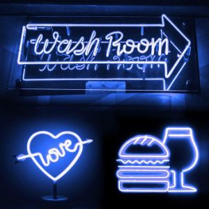 LED Neon Lights Strip Rope Lights Waterproof Neon LED Strip Blue - Image 4