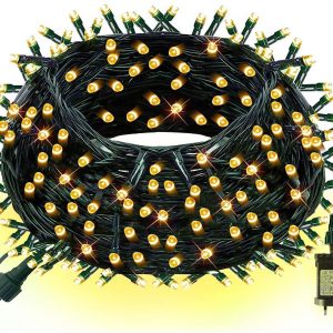 Christmas String Lights Outdoor/Indoor, Fairy String Lights for Xmas Tree Party 66ft