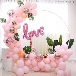 Round Stand Wedding Arch Backdrop Stand 1m/1.5m/1.8m/2m - Image 7