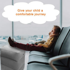 Travel foot pillow, airplane inflatable rest pillow, Inflatable foot pillow - Image 4