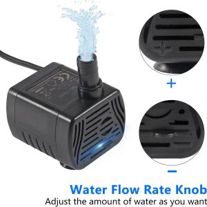 USB Mini Submersible Water Pump with 1.2m tubing - Image 3