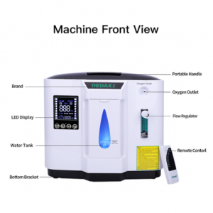 DEDAKJ Oxygen Concentrator, Oxygen Generator Home Oxygen Machine 1-7L - Image 5