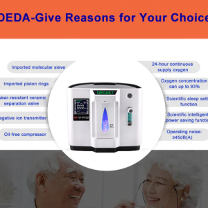 DEDAKJ Oxygen Concentrator, Oxygen Generator Home Oxygen Machine 1-7L - Image 7