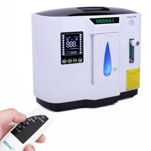 DEDAKJ Oxygen Concentrator, Oxygen Generator Home Oxygen Machine 1-7L