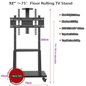 Universal Floor TV Stand Base 32"-75" - Image 2