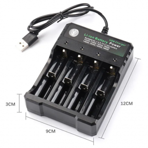 18650 Rechargeable Battery 4PCS with Battery Charger - Image 6