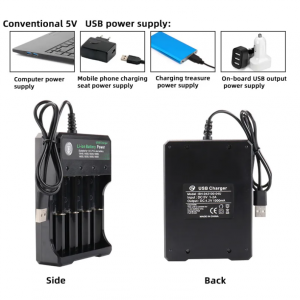 18650 Rechargeable Battery 4PCS with Battery Charger - Image 7