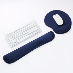 Memory Foam Keyboard Wrist Support Bar and Mouse Wrist Rest Pads Set