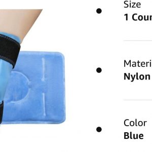 Cold & Hot Packs, Ice Pack for Knee Pain Relief Reusable Gel Ice Wrap for Leg Injuries - Image 7