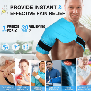 Shoulder Ice Pack Rotator Cuff Cold Therapy Wraps for Shoulder Injureis - Image 4