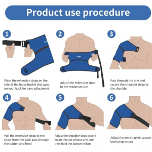 Shoulder Ice Pack Rotator Cuff Cold Therapy Wraps for Shoulder Injureis - Image 6