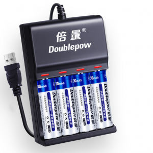 Battery Charger, AA/AAA Rechargeable Battery with Battery Charger