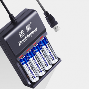 Battery Charger, AA/AAA Rechargeable Battery with Battery Charger - Image 3