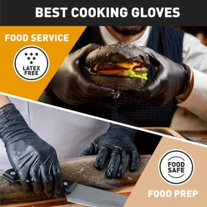 Nitrile Disposable Gloves Pack of 100 S/M/L/XL - Image 5