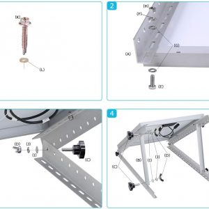 Solar Panel Mount Brackets 28inch - Image 8
