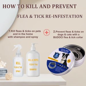 Dog Flea Collar Flea and Tick Collar for Dogs 62cm - Image 6