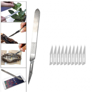 STERILE Scalpel Blades 11# with Scalpel Handle 10pcs