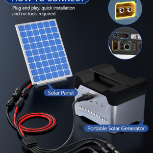 Solar to Anderson XT60 DC7909 DC5521 Solar Extension Cable - Image 4