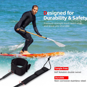 7mm SUP Leash Paddle Board Leashes 10ft - Image 7