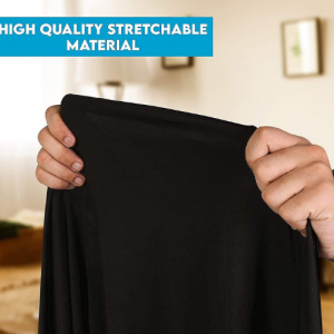 Table Cover Table Cloths Wedding Tablecloth 4ft black / white - Image 3