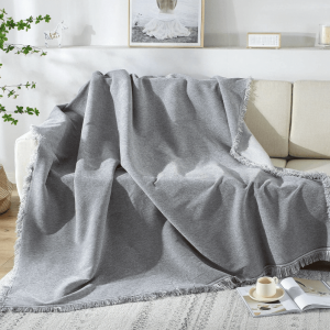 Sofa Cover Throws Sofa Slipcovers For 2/3/4 Seater Sofa Cover- Grey - Image 4