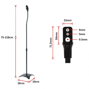 Speaker Stand 75--118cm - Image 5