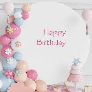 Round Backdrop Cover 6.6ft/7.2ft - Image 5